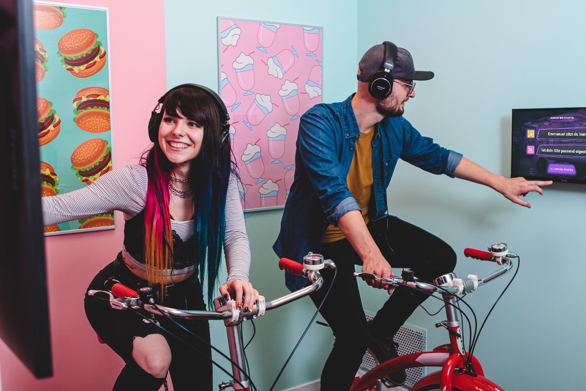Cycle – Musikspiel auf dem Fahrrad bei Gamer