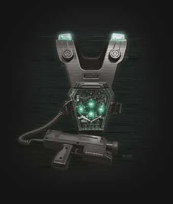 Lasertag-Weste und Phaser vom Typ Lasermaxx EVO-6 bei Funderground Troisdorf