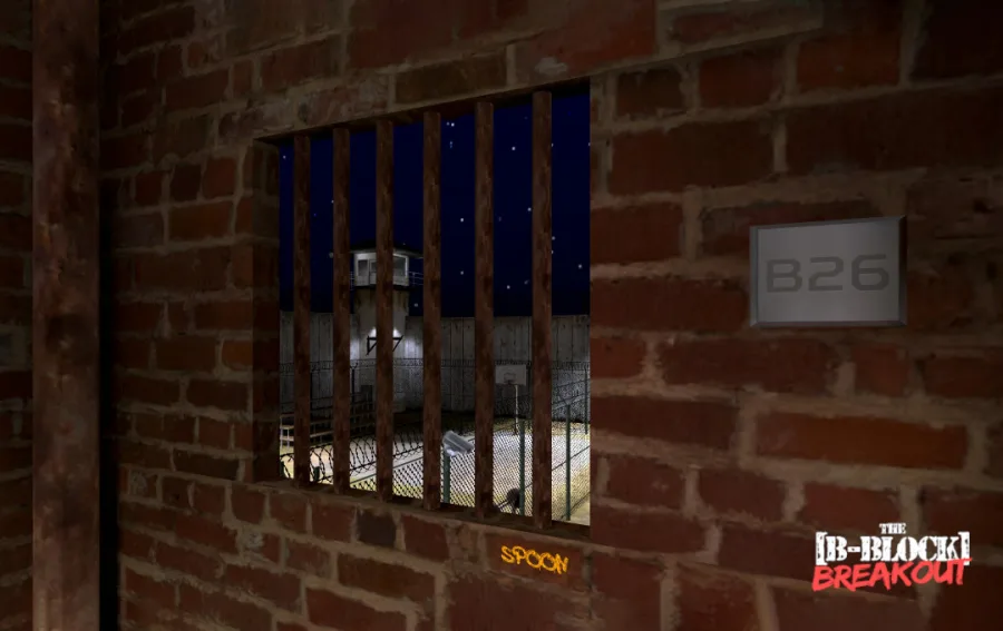 Fenster-Rätsel in The B-Block Breakout bei der VEX VR Arena