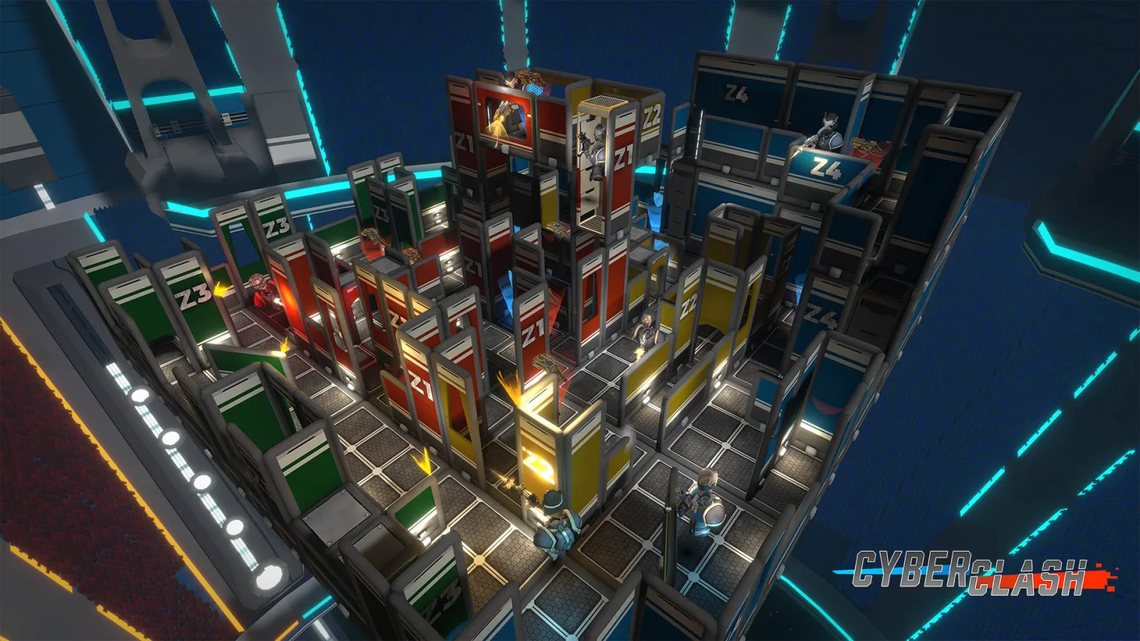 Cyberclash-Arena im VEX-Spiel