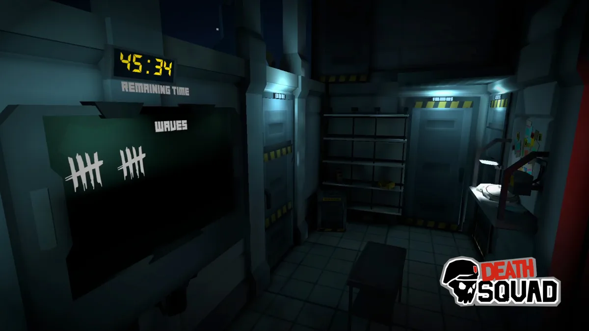 Zombie-Apokalypse-Szene aus Death Squad bei der VEX VR Arena