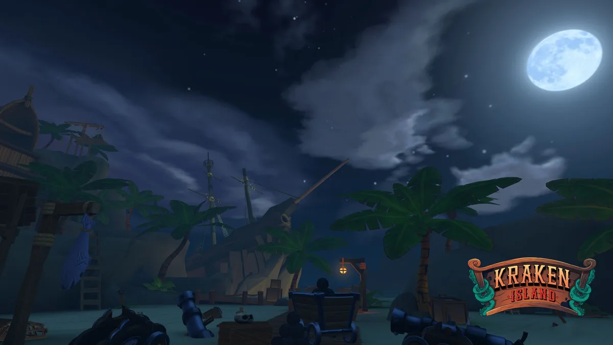 Schatzsuche in Kraken Island bei der VEX VR Arena