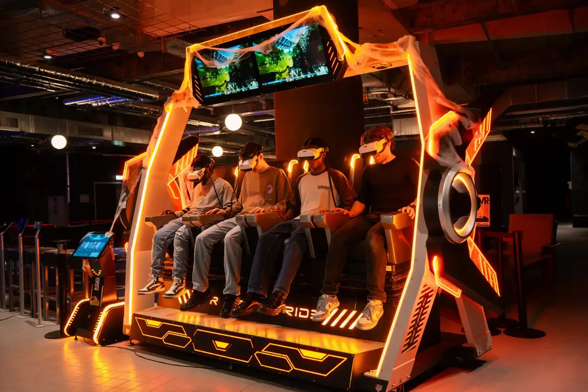 VR Birdly Ride Simulator-Maschine bei Funderground Troisdorf